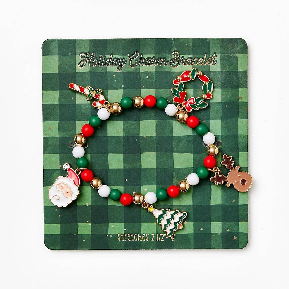 Holiday Kids Charm Bracelet