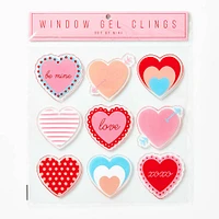 Heart Window Gel Clings