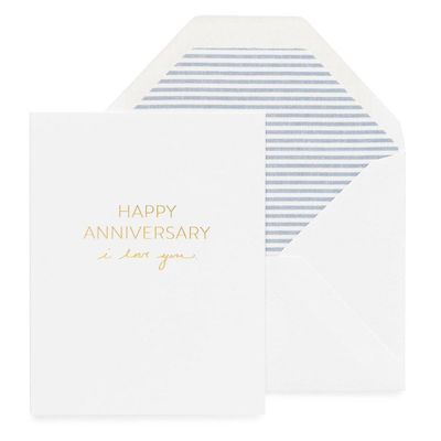 I Love You Anniversary Card