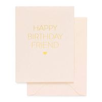 Happy Birthday Friend Card