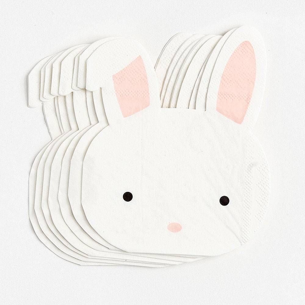 Bunny Die-Cut Napkin