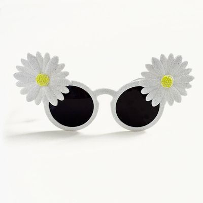 White Daisy Sunglasses