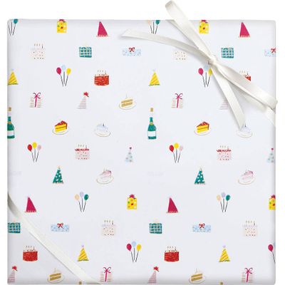 Tiny Birthday Delights Stone Wrapping Paper