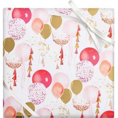 PS Balloons Stone Wrapping Paper