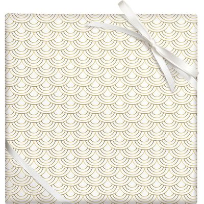 Paper Source Gold Starburst Stone Paper Roll Wrap