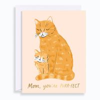 Purrfect Mom Mother's Day Card