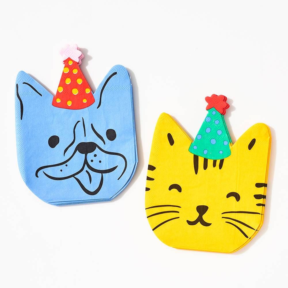 Cat & Dog Napkins