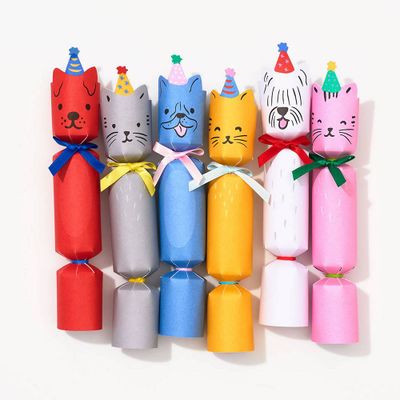 Cat & Dog Party Crackers