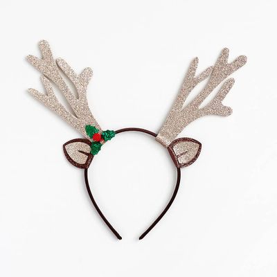 Reindeer Glitter Headband