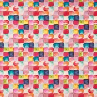 Watercolor Squares Wrapping Paper