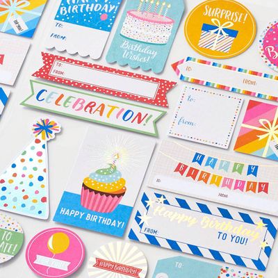 Birthday Gift Labels