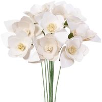 Mini Magnolia Flower Kit - Whites