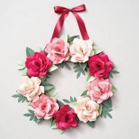 Flourishing Roses Wreath Kit