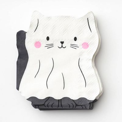 Cat Ghost Napkins