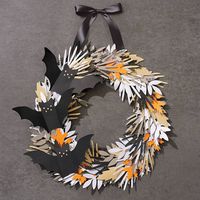 Spooky Bat Wreath Kit