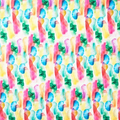 Rainbow Abstract Watercolor Stone Wrapping Paper