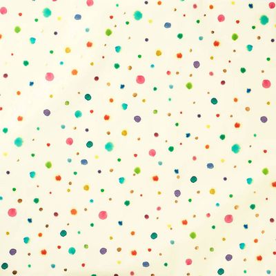 Colorful Watercolor Dots Stone Wrapping Paper