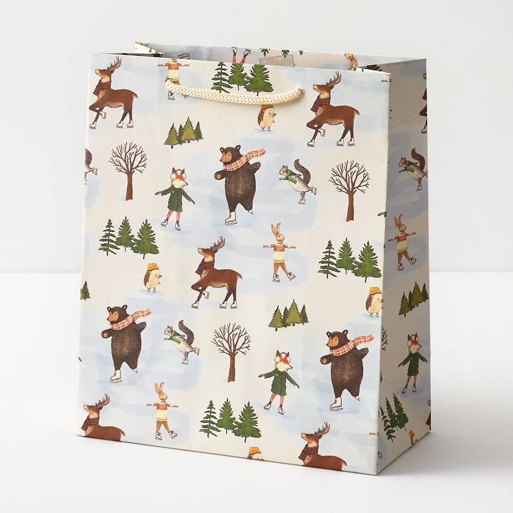Christmas Wrapping Paper - Skates