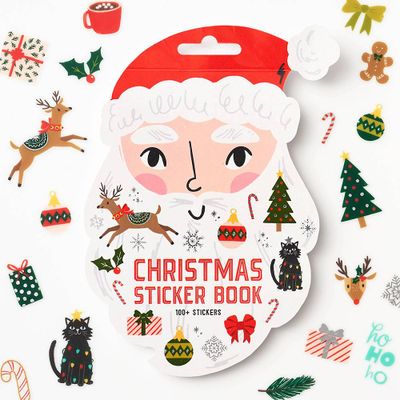 Santa Sticker Book