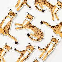 Leopard Stickers