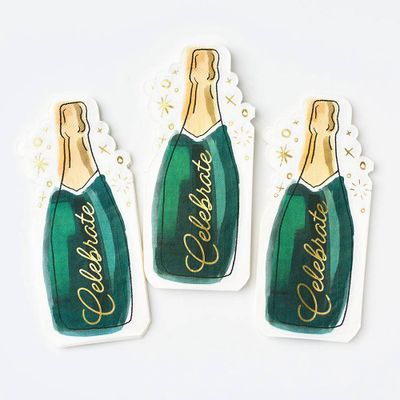 Celebrate Champagne Die-Cut Napkins