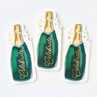 Celebrate Champagne Die-Cut Napkins