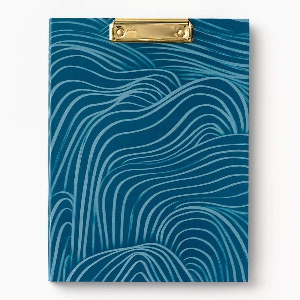 Green Wavy Clipfolio