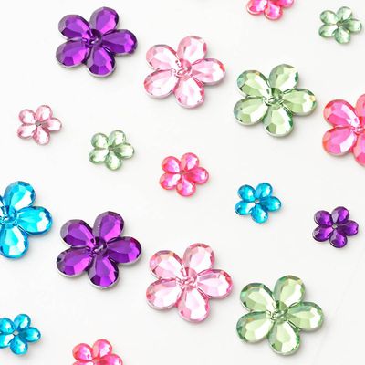 Flower Gem Stickers