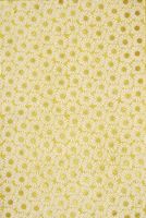 Lokta White & Gold Daisy Handmade Paper