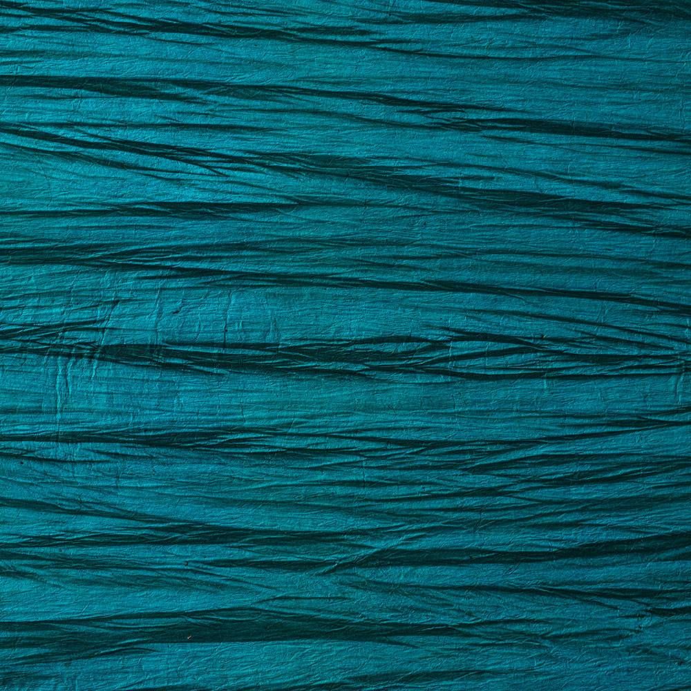 Turquoise Ripples Handmade Paper