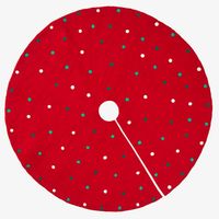 Red Dot Tree Skirt