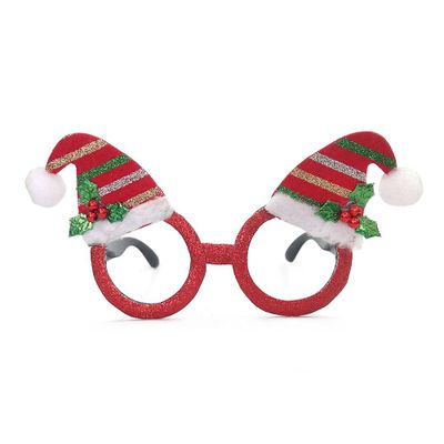 Santa Hat Glasses