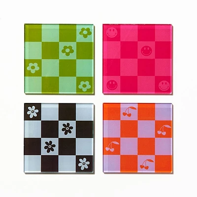 Colorful Tile Coasters