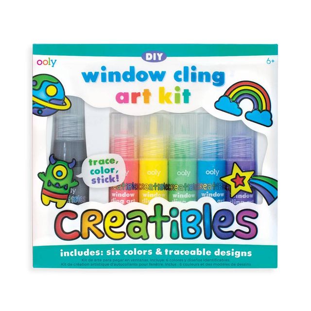 Paper Source Penguin & Tree Window Gel Clings