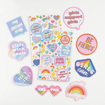 Girl Power Sticker Pack