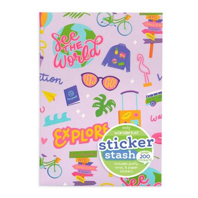 Wanderlust Sticker Book