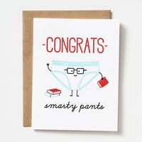 Smarty Pants Graduation Card