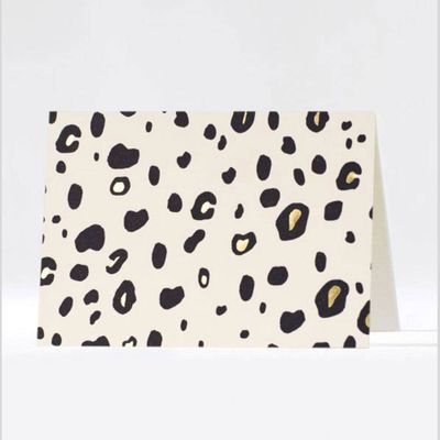 Leopard Print Stationery Set