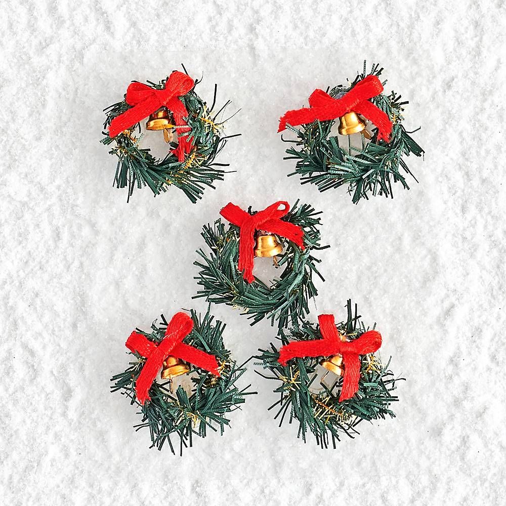 Tinsel Wreath Stickers