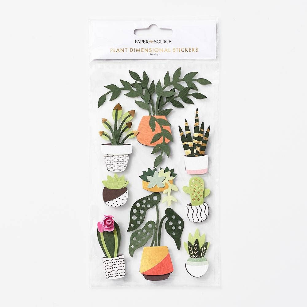 House Plant Stickers