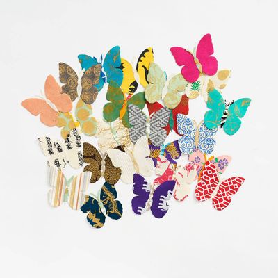 Die-Cut Handmade Paper Butterflies