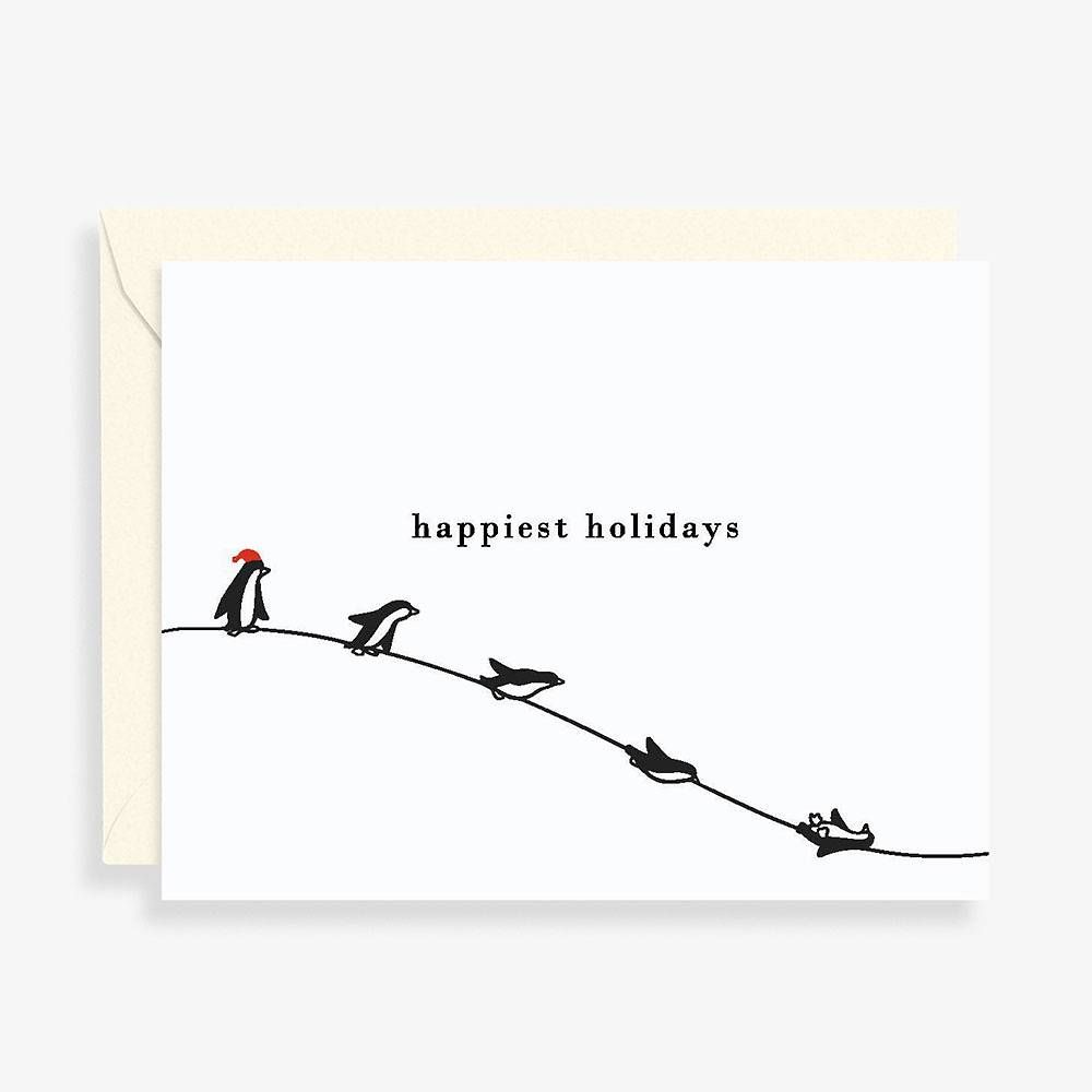 Penguins Holiday Card