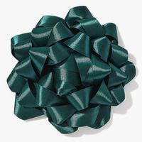 Jumbo Evergreen Satin Bow