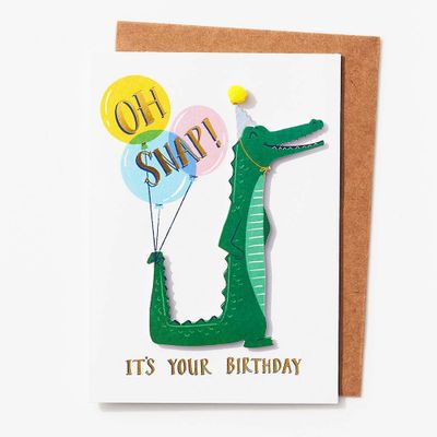 Oh Snap Birthday Card