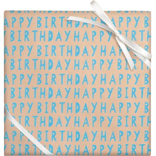 Happy Birthday Wrapping Paper