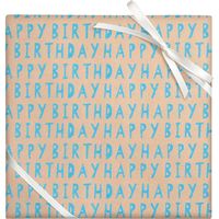 Happy Birthday Wrapping Paper