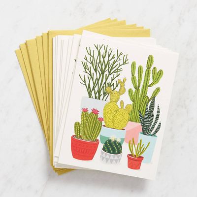 Cactus Stationery Set