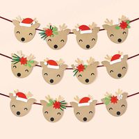 Reindeer Garland Kit