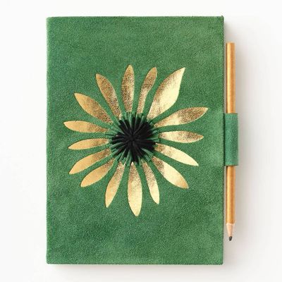Sun Leather Journal & Pencil
