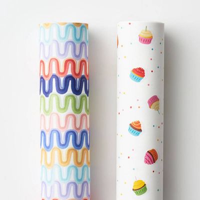 Colorful Birthday Wrapping Paper Duo